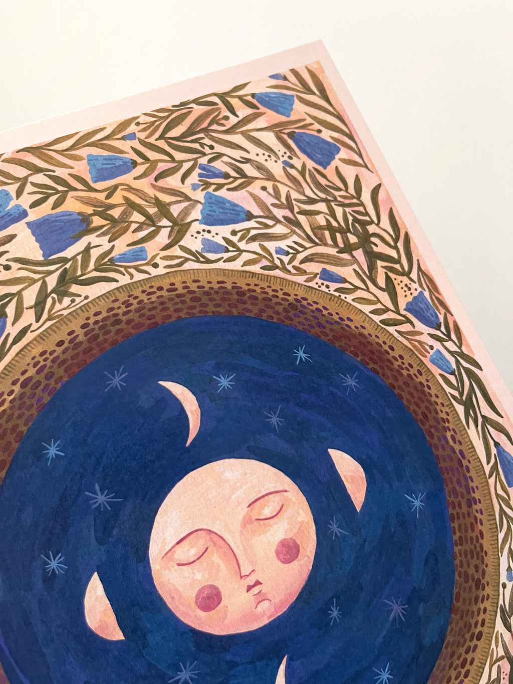 Limited Edition Art Print: “Moon and Snake”
