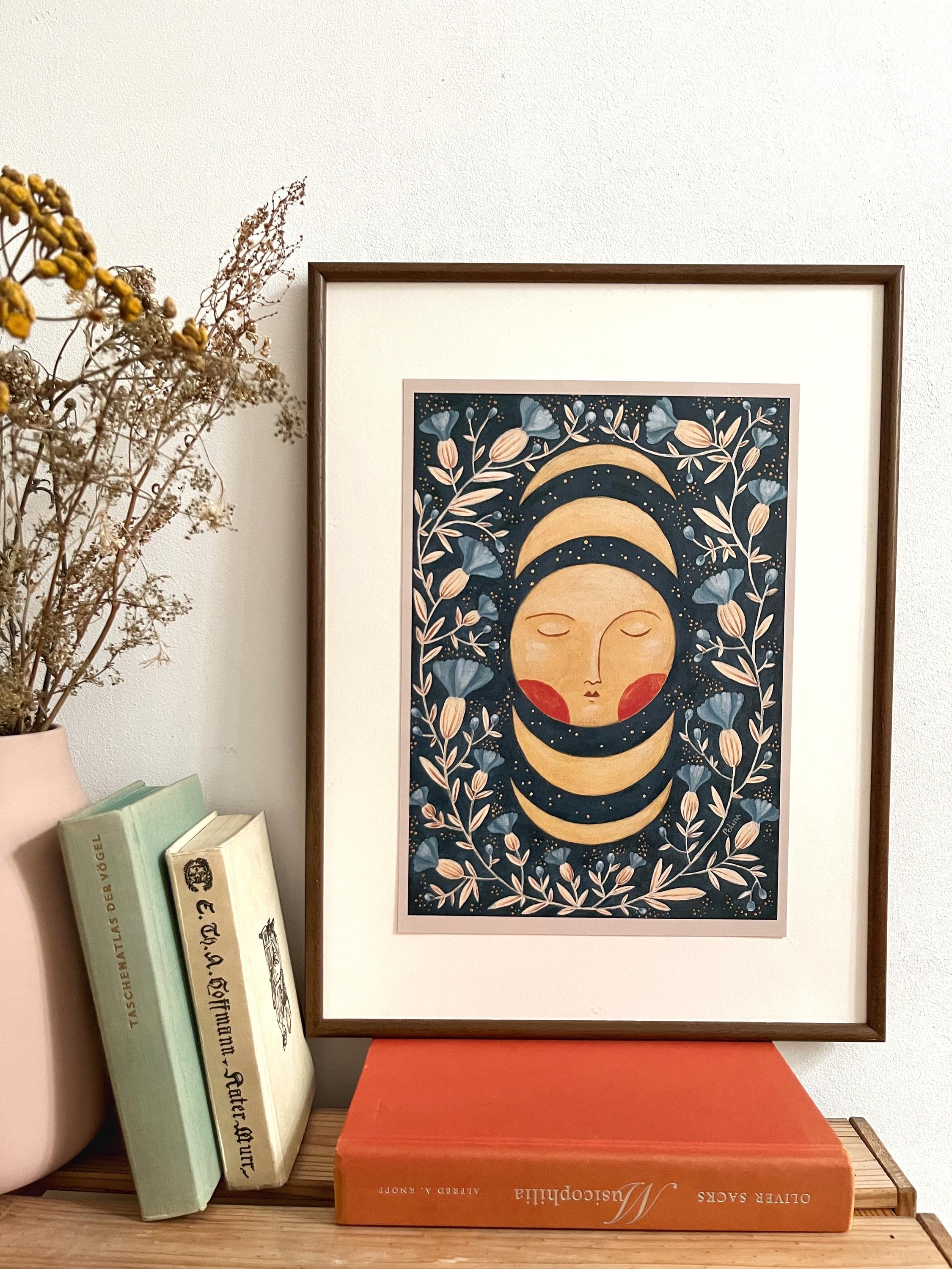 Limited Edition Art Print: “Moon Phases”