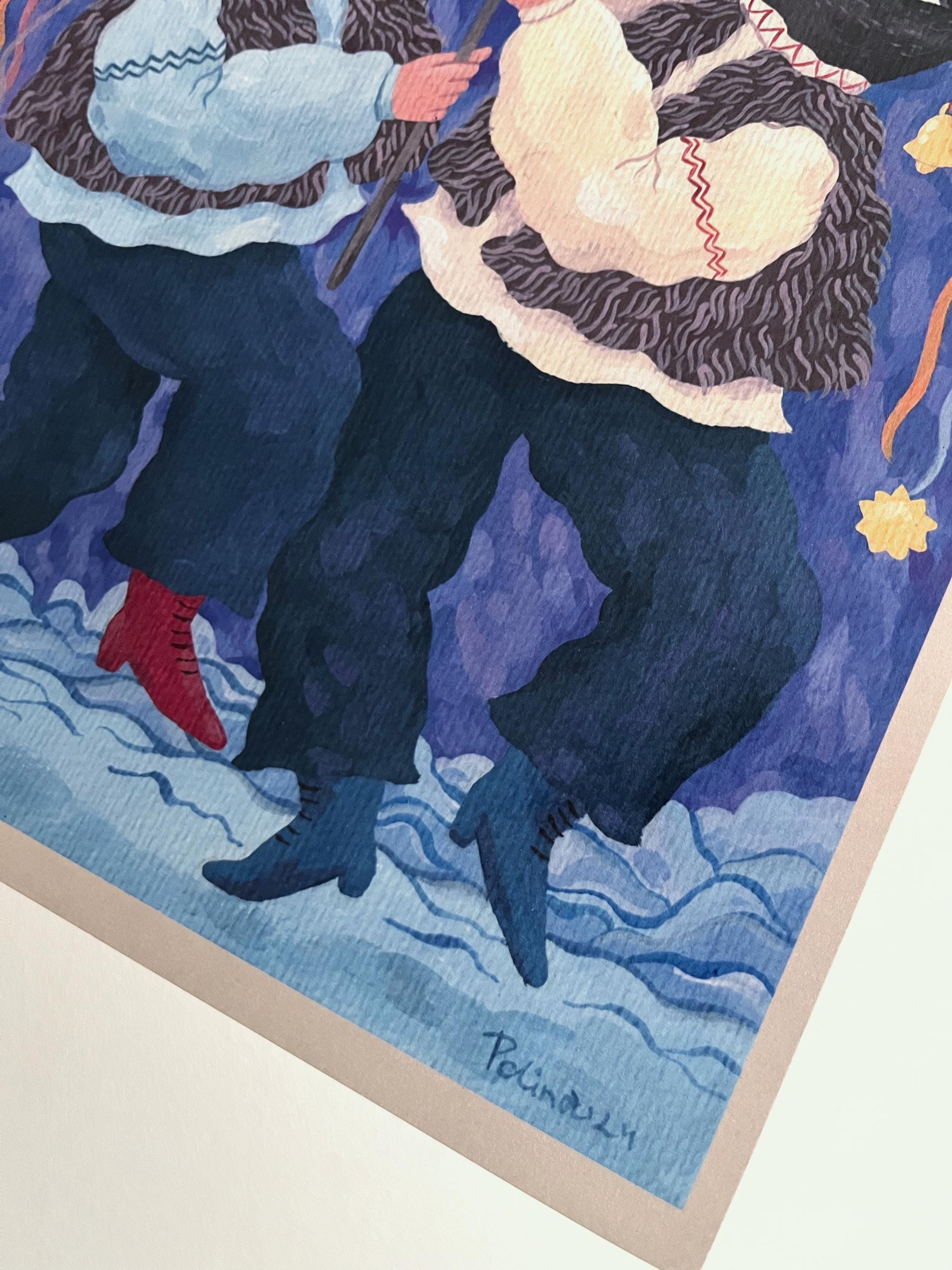 Art print “Goat Dance”