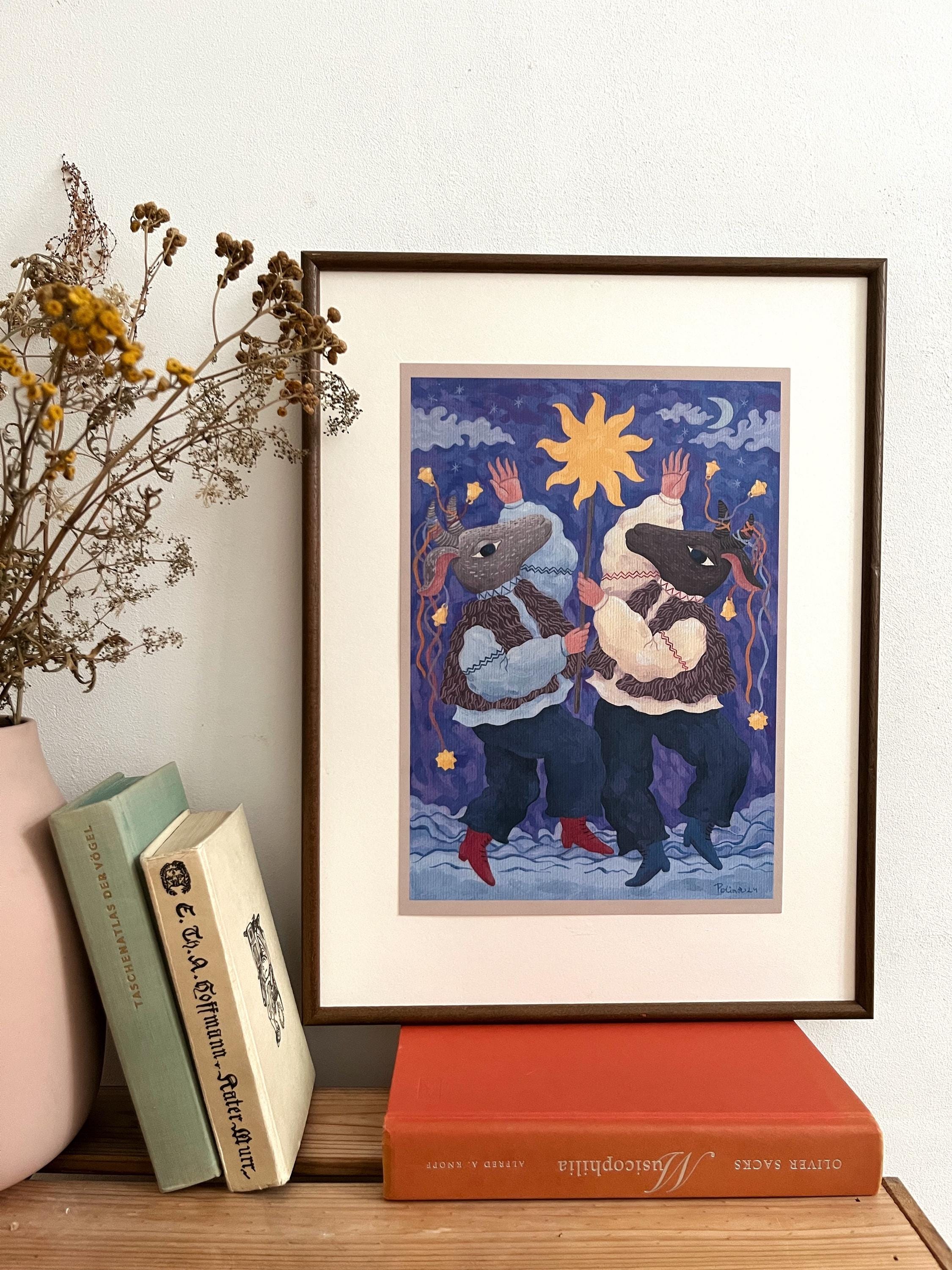 Art print “Goat Dance”