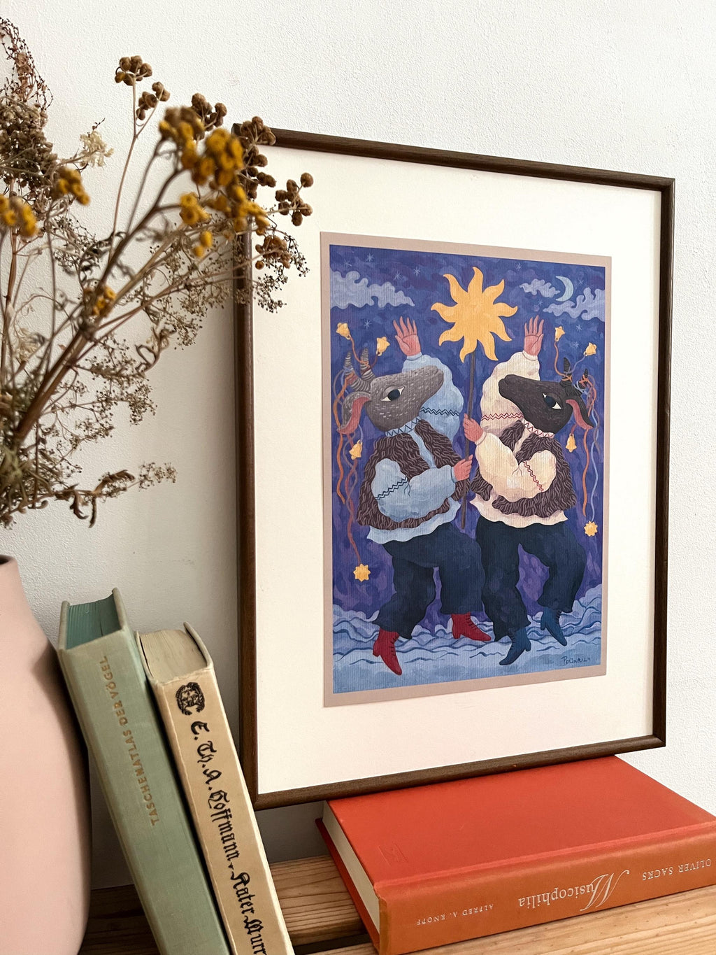 Art print “Goat Dance”