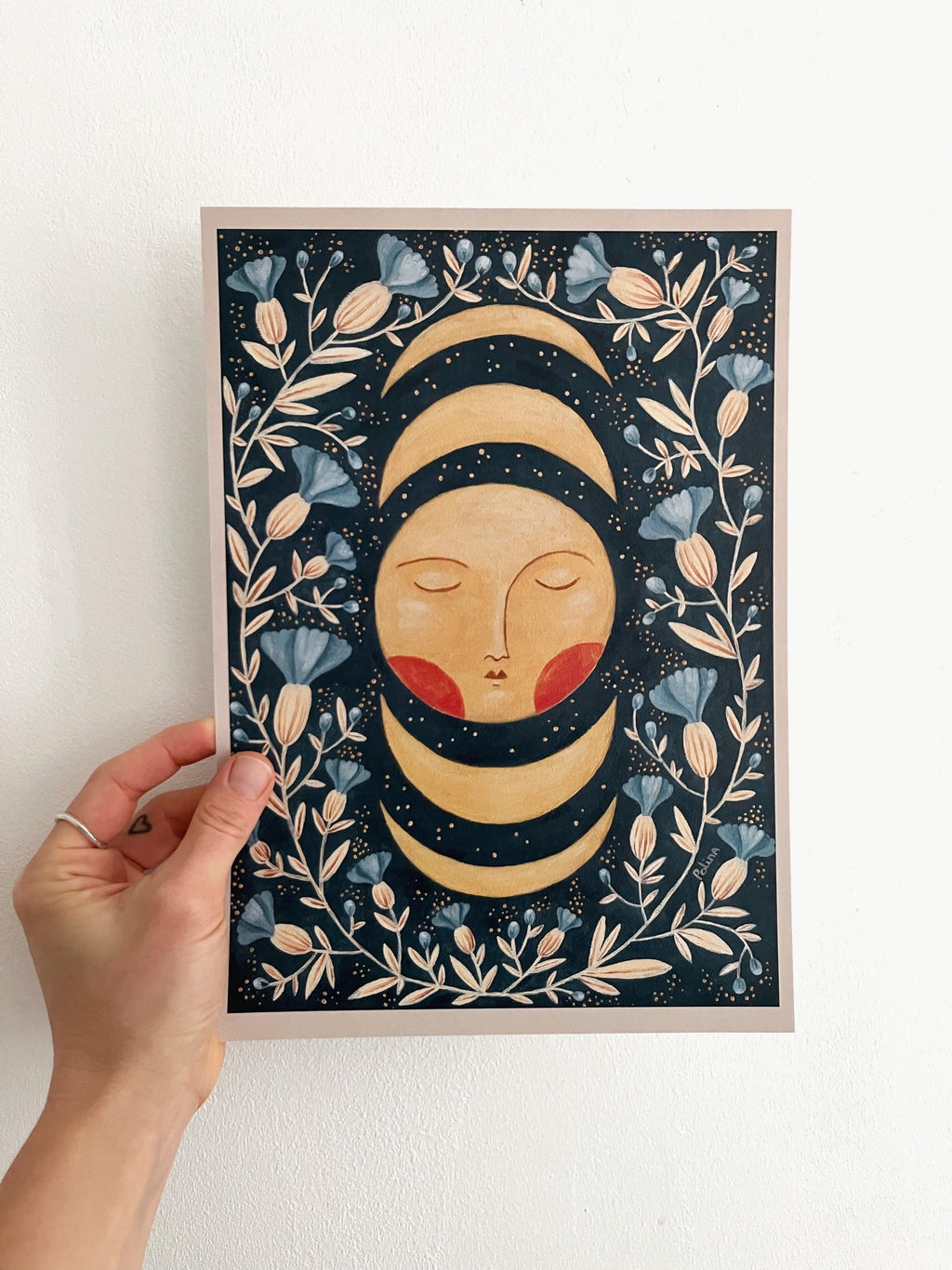Limited Edition Art Print: “Moon Phases”