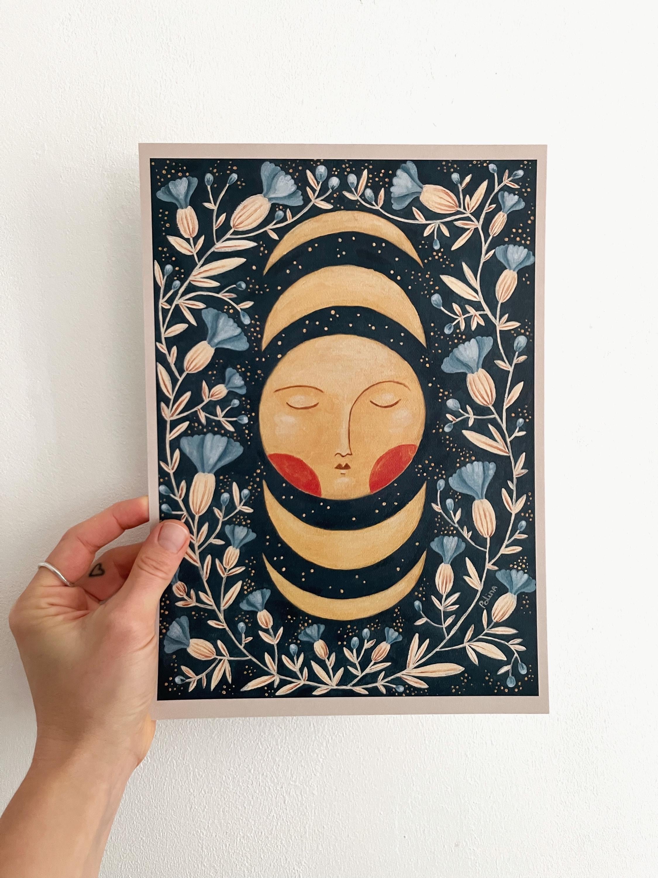 Limited Edition Art Print: “Moon Phases”