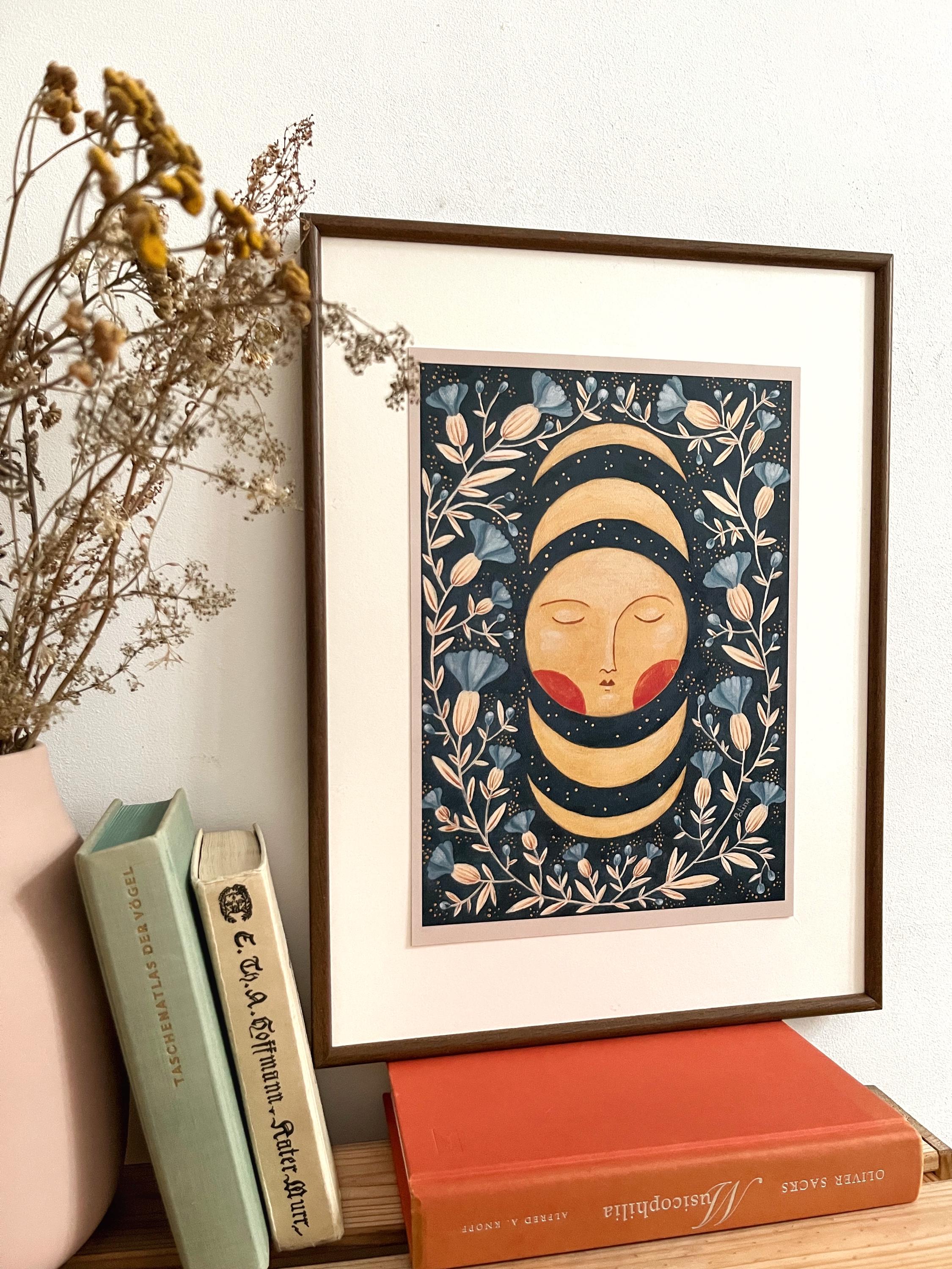 Limited Edition Art Print: “Moon Phases”